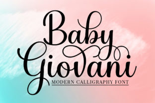 Baby Giovani Script: A Chic and Refined Font for Sophisticated Design