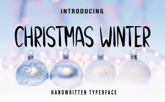 Christmas Winter Font