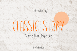 Classic Story: A Timeless Display Font for Crafting Projects