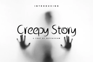 Creepy Story: A Font That Captures the Essence of Horror and Halloween