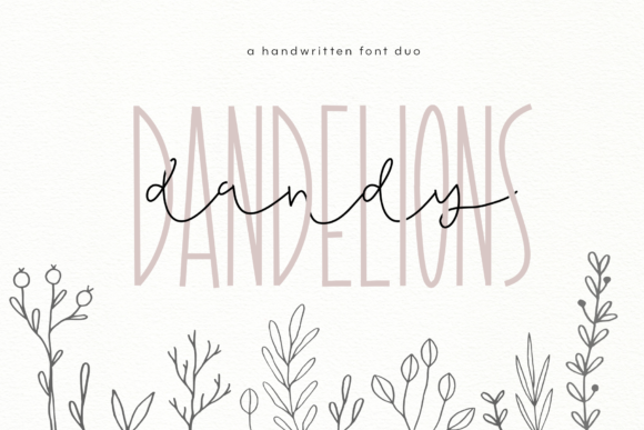 Dandy Dandelions Duo
