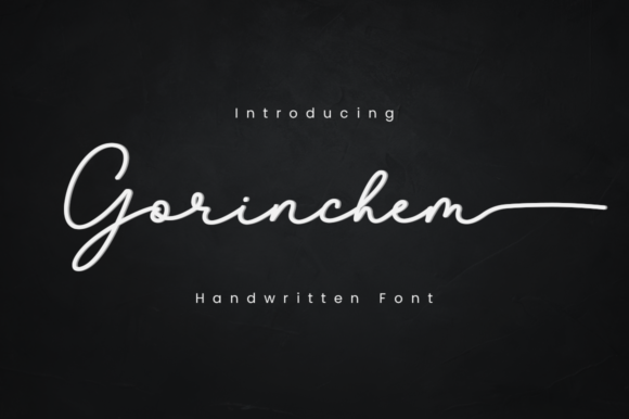 Gorinchem: A Handwritten Font for Creative Expression