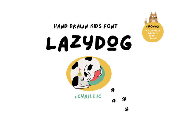 Lazydog: A Versatile Handwritten Font for Creative and Professional Workflows