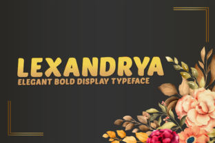 Lexandrya: A Font That Merges Playfulness with Professionalism