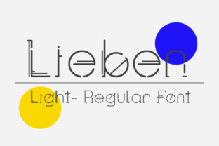 Lieben Font: Modern Elegance for Design and Communication
