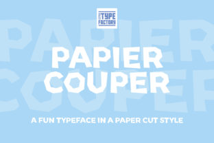 Papier Couper: A Simple yet Powerful Font for Modern Designers and Creators