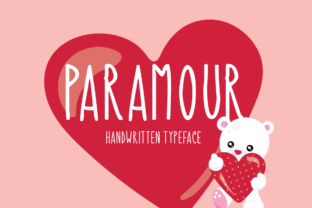 Paramour: A Handwritten Display Font for Creative Expression