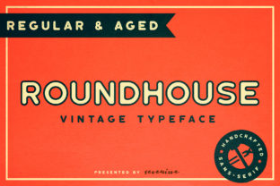 Roundhouse Font: A Nostalgic Touch for Modern Design