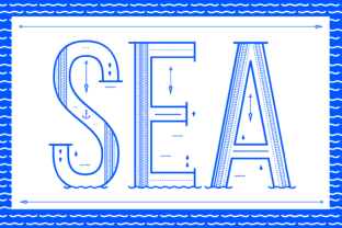 Sea: A Font Inspired by the Ocean's Beauty and Mystery