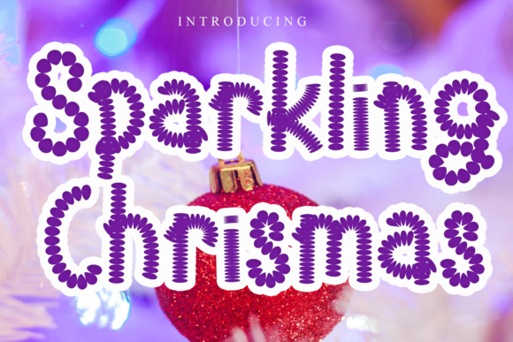 Sparkling Christmas Font: A Strategic Tool for Creative and Commercial Design